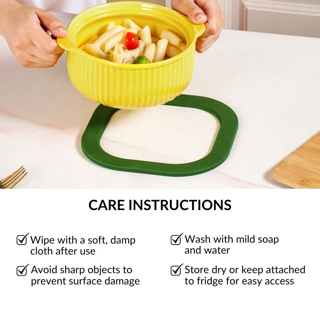Ombre Green Magnetic Trivet Set Of 3 Nestasia