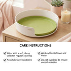 Multipurpose Rotating Organizer Tray Nestasia
