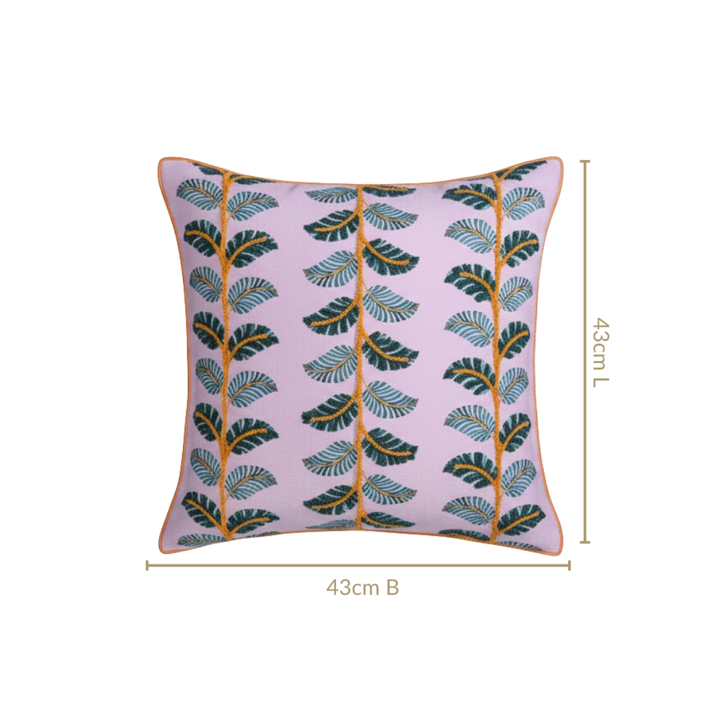 Bloom Era Ivy Cotton Cushion Cover 43x43cm Nestasia