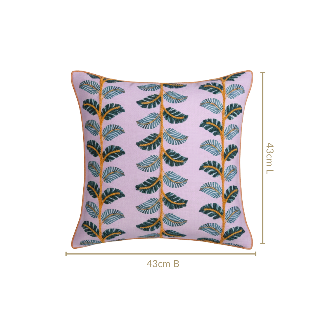 Bloom Era Ivy Cotton Cushion Cover 43x43cm Nestasia