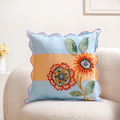 Bloom Era Pastel Cotton Cushion Cover 45x45cm Nestasia