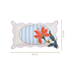 Bloom Era Hibiscus Cotton Cushion Cover 50x30cm Nestasia