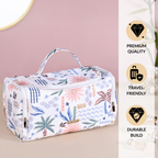 Floral Travel Organiser With Side Pockets Nestasia