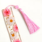 Wild Daisy Resin Bookmark With Pink Tassel Nestasia