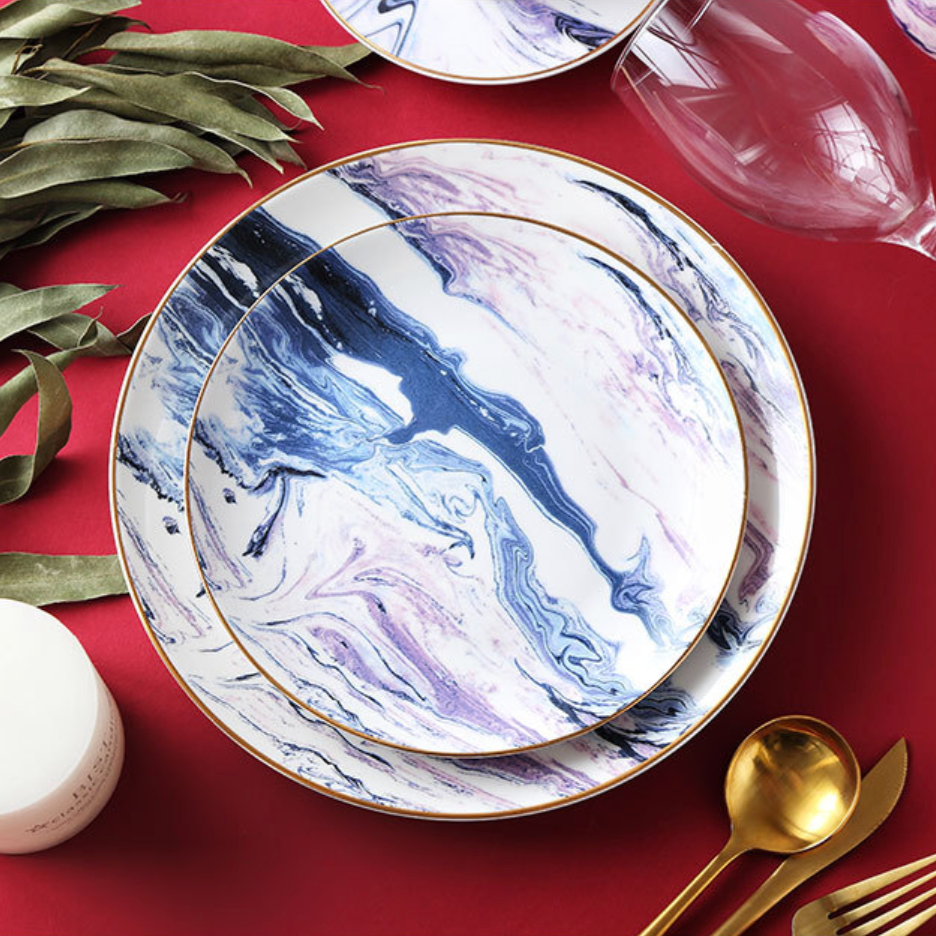 Painted plate Nestasia