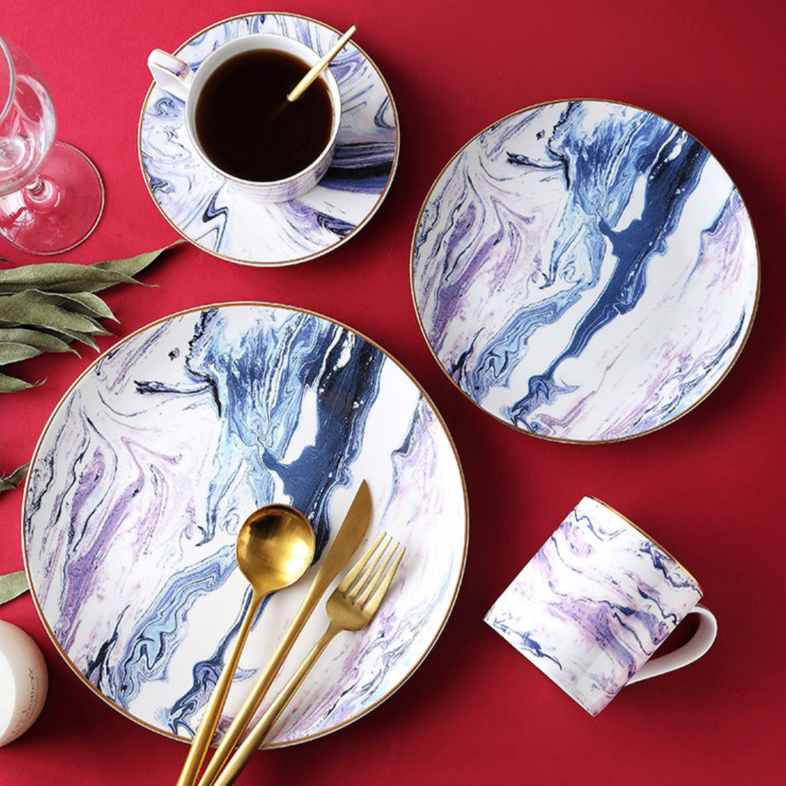 Painted plate Nestasia