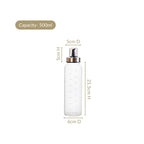 Pair Of Olive Oil And Vinegar Glass Bottle 500ml Nestasia