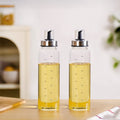 Pair Of Olive Oil And Vinegar Glass Bottle 500ml Nestasia