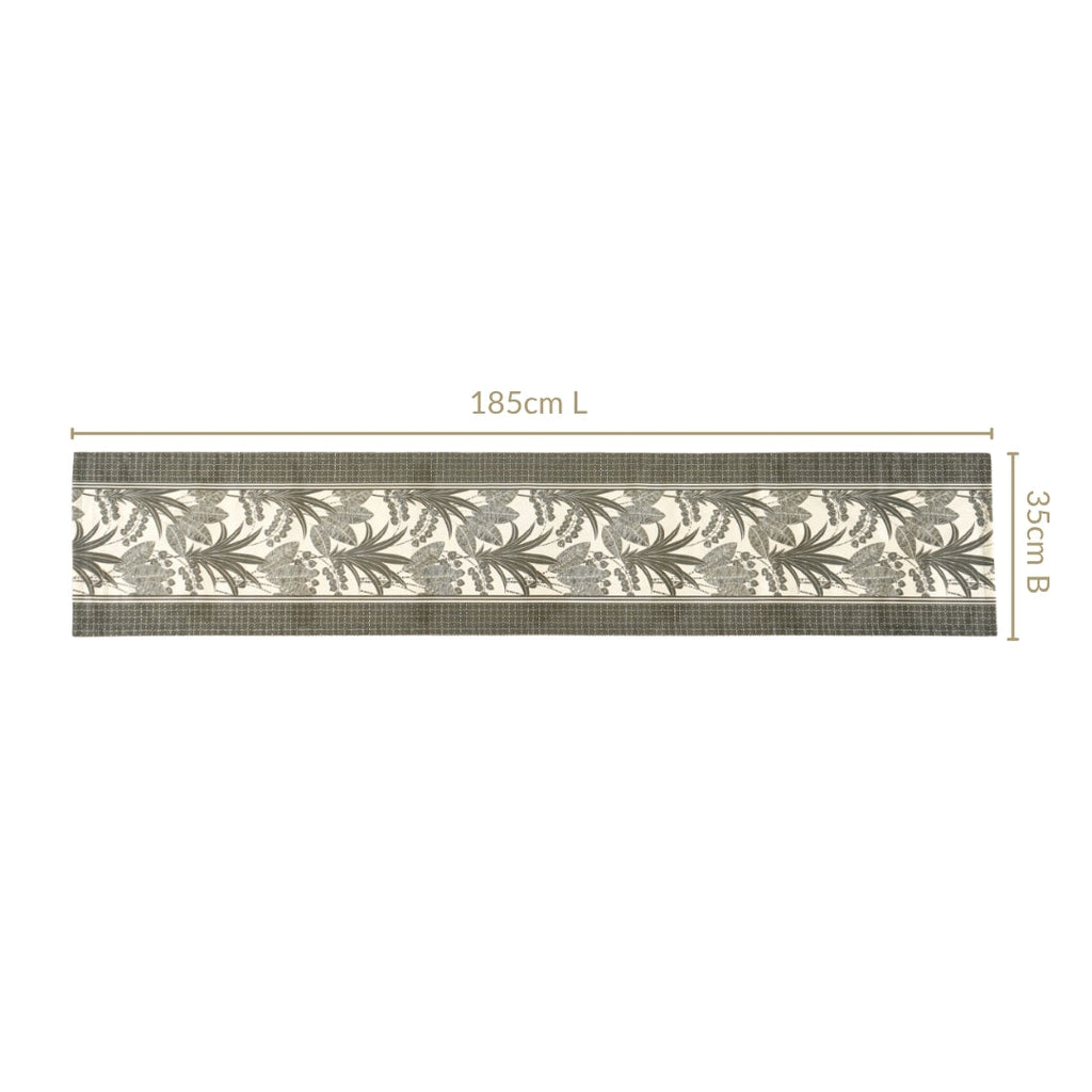 Palm Grove 6 Seater Runner 185x35cm Nestasia