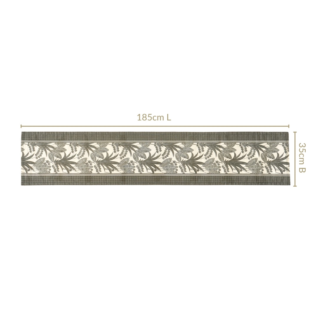 Palm Grove 6 Seater Runner 185x35cm Nestasia