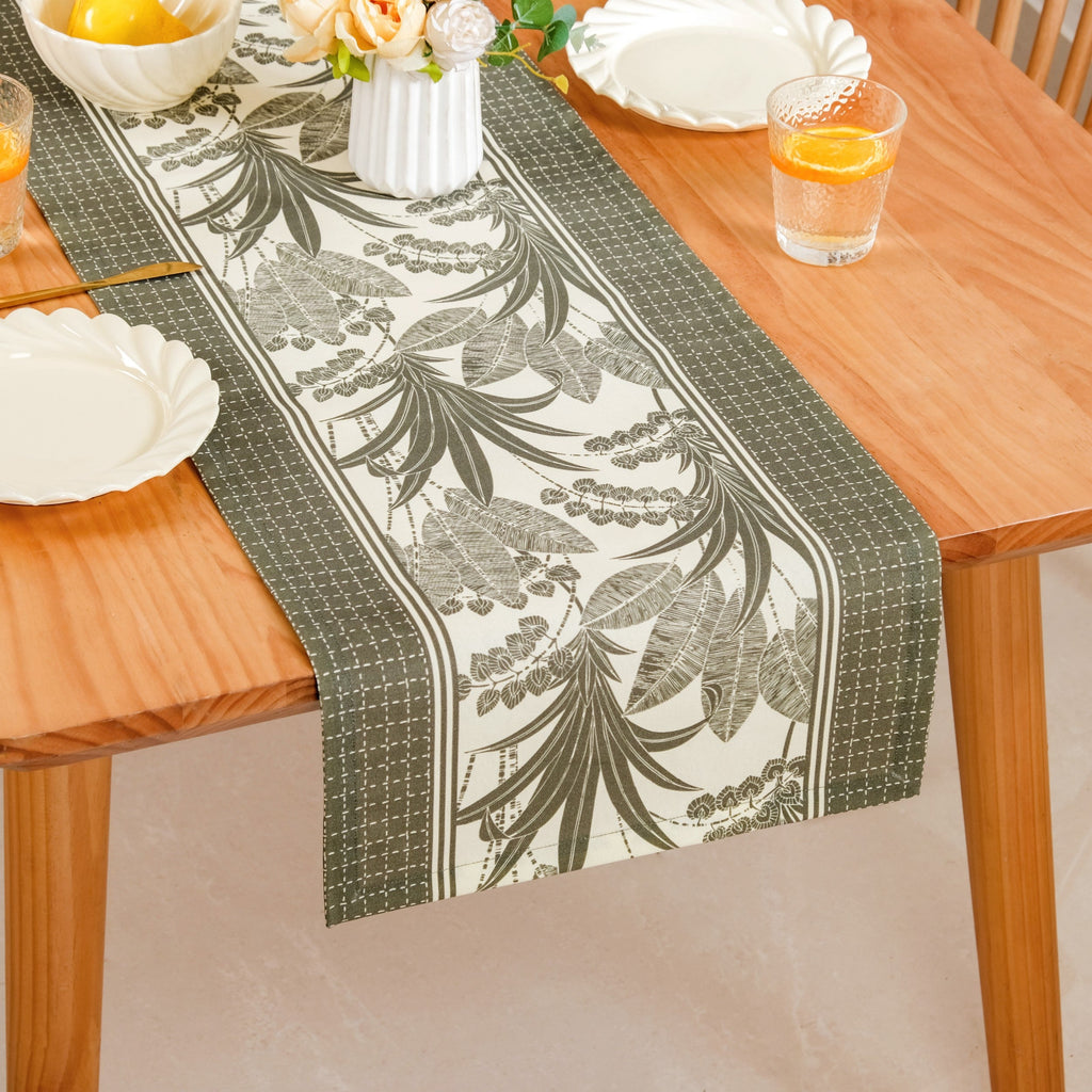 Palm Grove 6 Seater Runner 185x35cm Nestasia