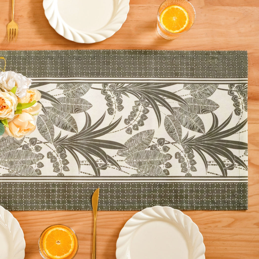 Palm Grove 6 Seater Runner 185x35cm Nestasia