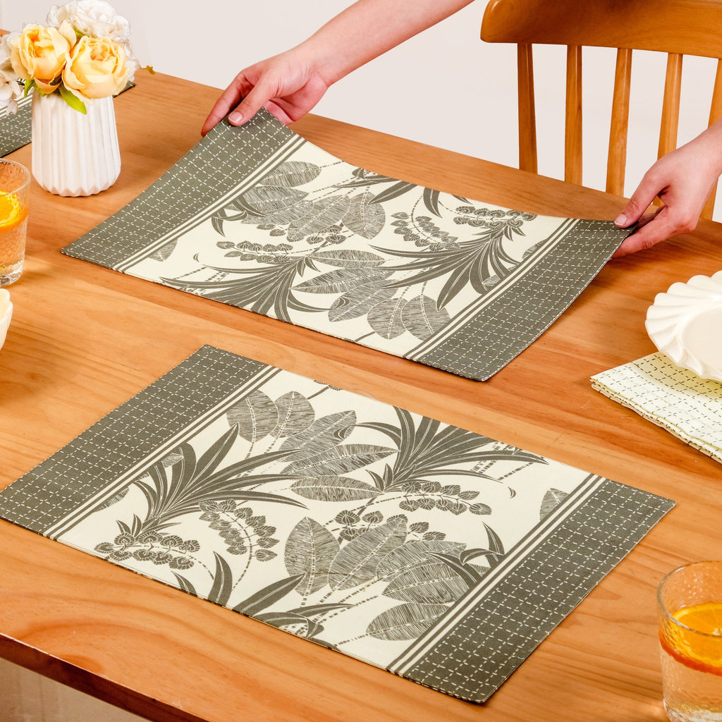 Palm Grove Placemat Set Of 4 Nestasia