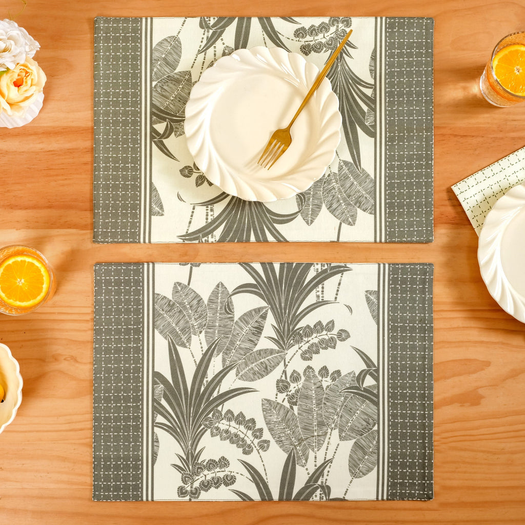 Palm Grove Placemat Set Of 6 Nestasia