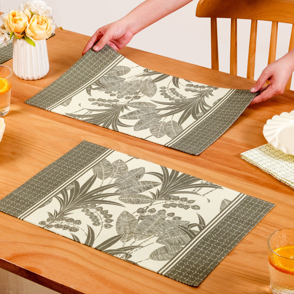 Palm Grove Placemat Set Of 6 Nestasia