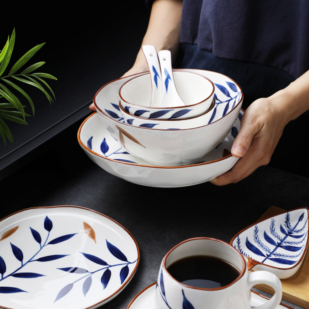 Palm Leaf Bowls Nestasia