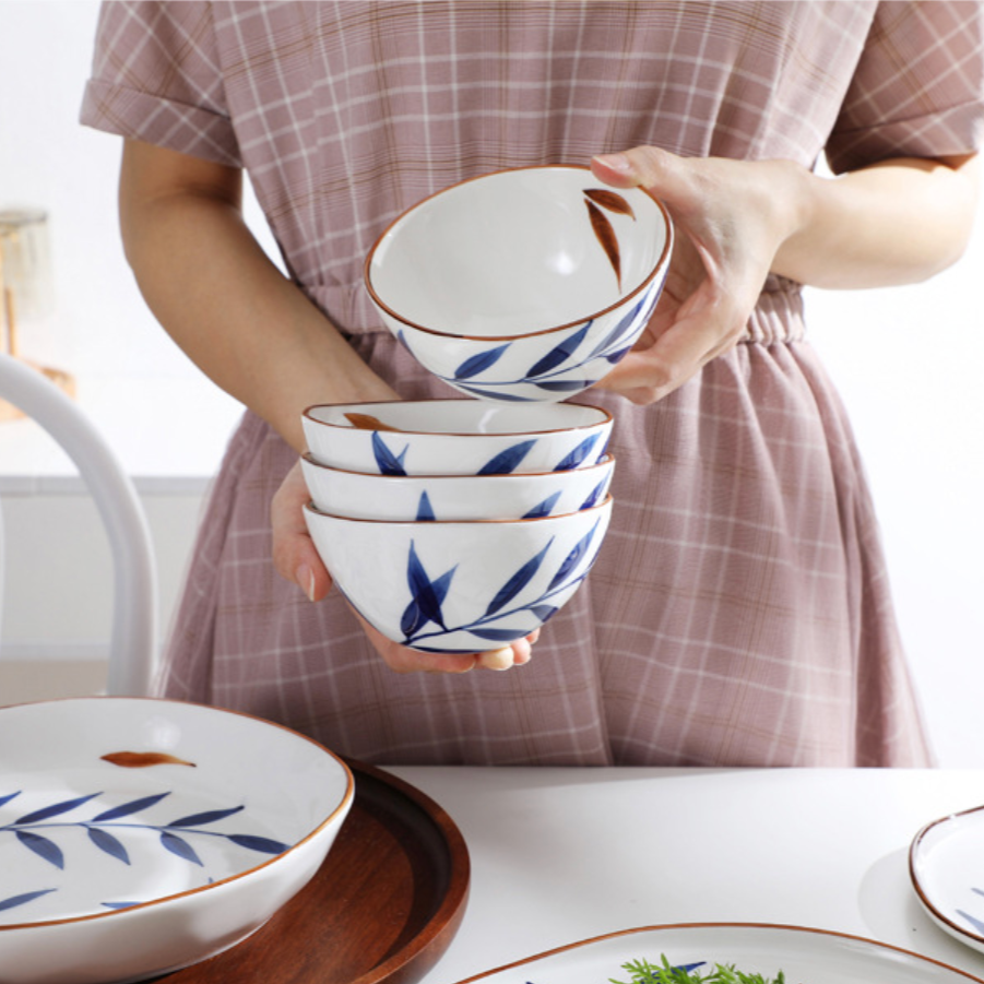 Palm Leaf Bowls Nestasia