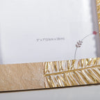 Fern Designer Photo Frame Gold 9"x7.5" Nestasia