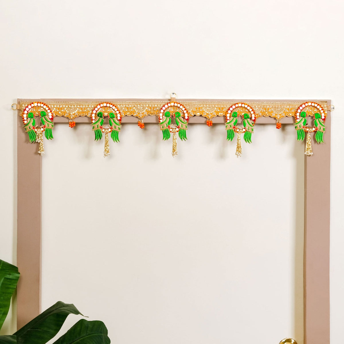 Parrot Wall Hanging Banderwal For Gate Decoration Nestasia