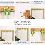 Parrot Wall Hanging Banderwal For Gate Decoration Nestasia