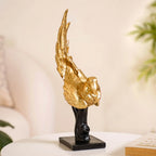 Elegant Macaw Showpiece Gold Nestasia