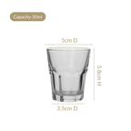 Party Shot Glass Set Of 12 50ml Nestasia