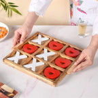Hearts Tic Tac Toe Party Game Nestasia
