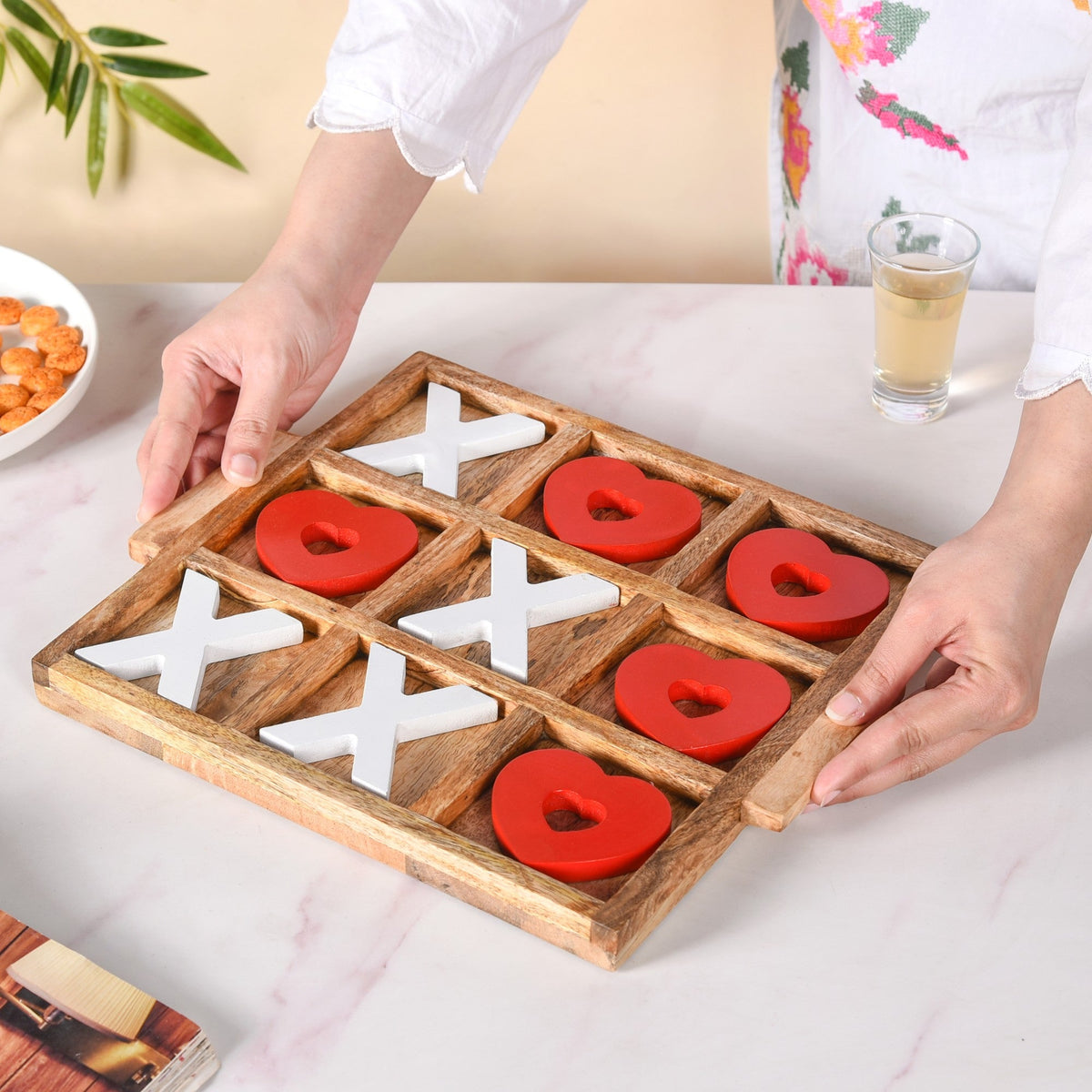 Hearts Tic Tac Toe Party Game Nestasia