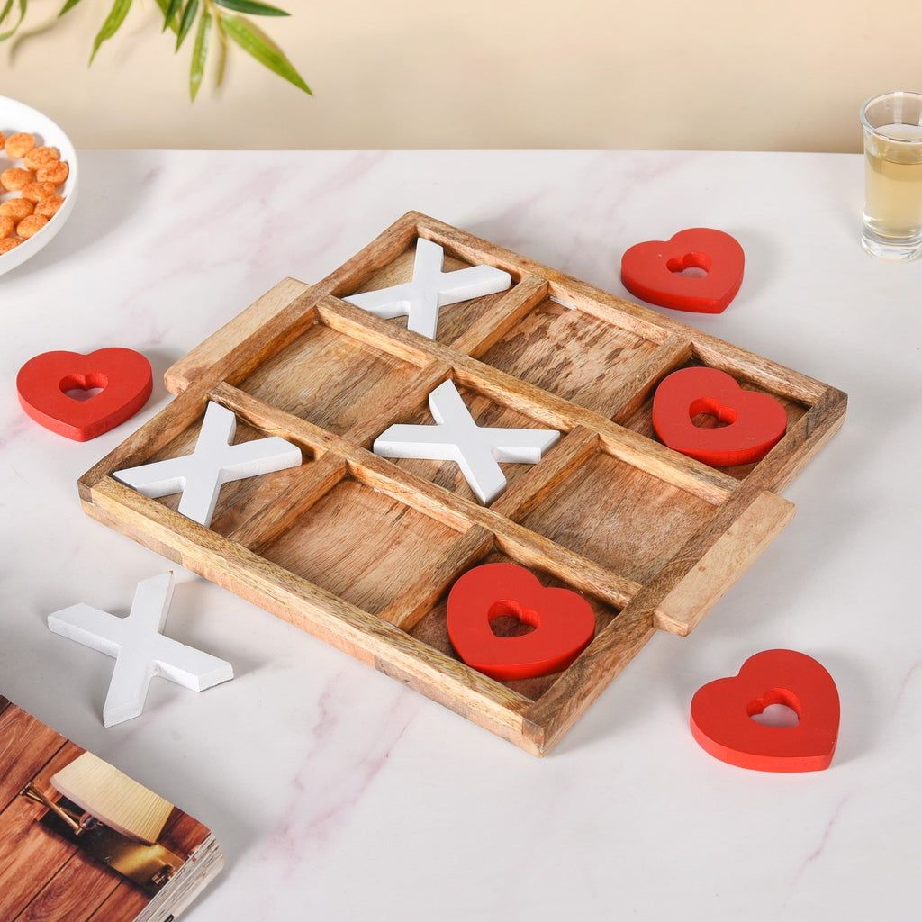 Hearts Tic Tac Toe Party Game Nestasia