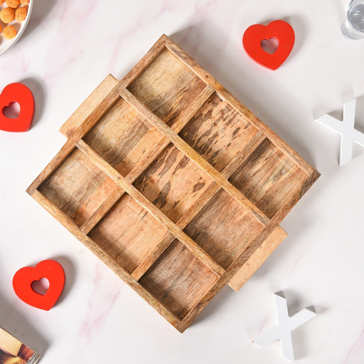 Hearts Tic Tac Toe Party Game Nestasia
