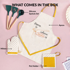 Pasta Lover Gift Hamper Box With Spatula Apron Trivet And Mitten Nestasia