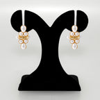 Pearl Cascade Dangle Earrings Nestasia