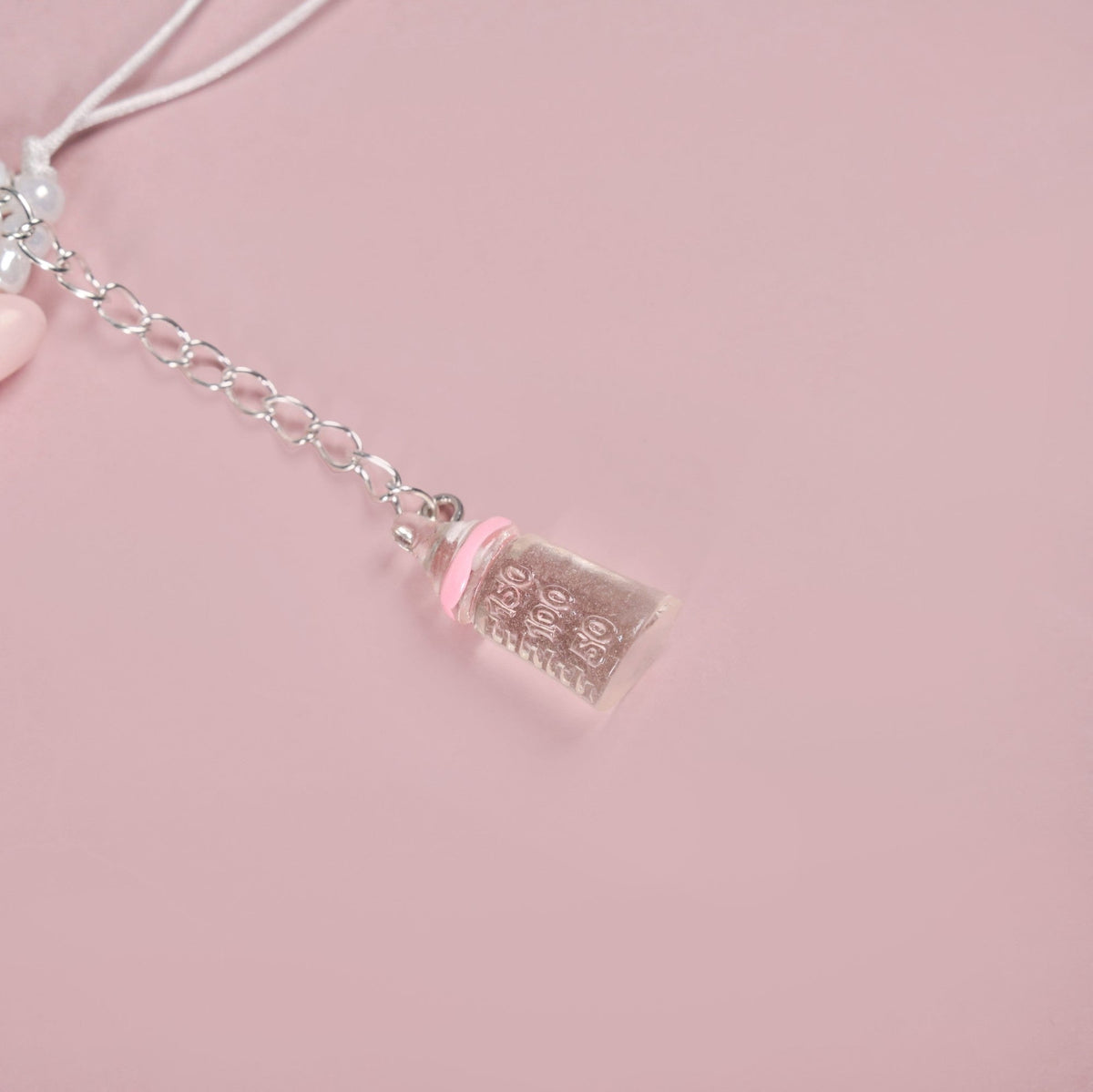 Pearl Stars And Hearts Phone Charm Nestasia
