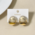 Pearl Stud Earrings Nestasia
