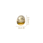 Pearl Stud Earrings Nestasia