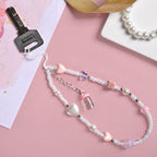 Pearl Stars And Hearts Phone Charm Nestasia