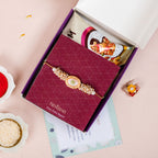 Pearlcore Rakhi Gift Set Nestasia