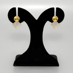 Pearled Geometry Earrings Nestasia