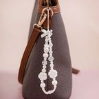 Pearly White Blossoms Phone Lanyard Nestasia