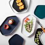 Pentagon Serving Plates Nestasia
