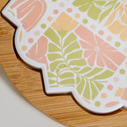 Perfectly Pastel Round Ceramic Platter 22cm Nestasia