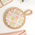 Perfectly Pastel Round Ceramic Platter 22cm Nestasia