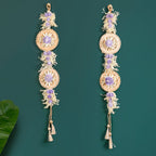 Sola Flowers And Corn Husk Leaves Organic Wall Hanging Set Of 2 Nestasia