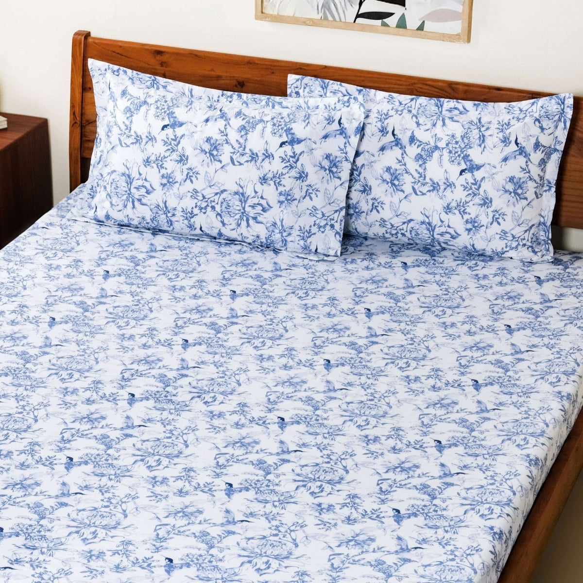 Petal Story Queen Size Bedding Set 254x229cm Nestasia