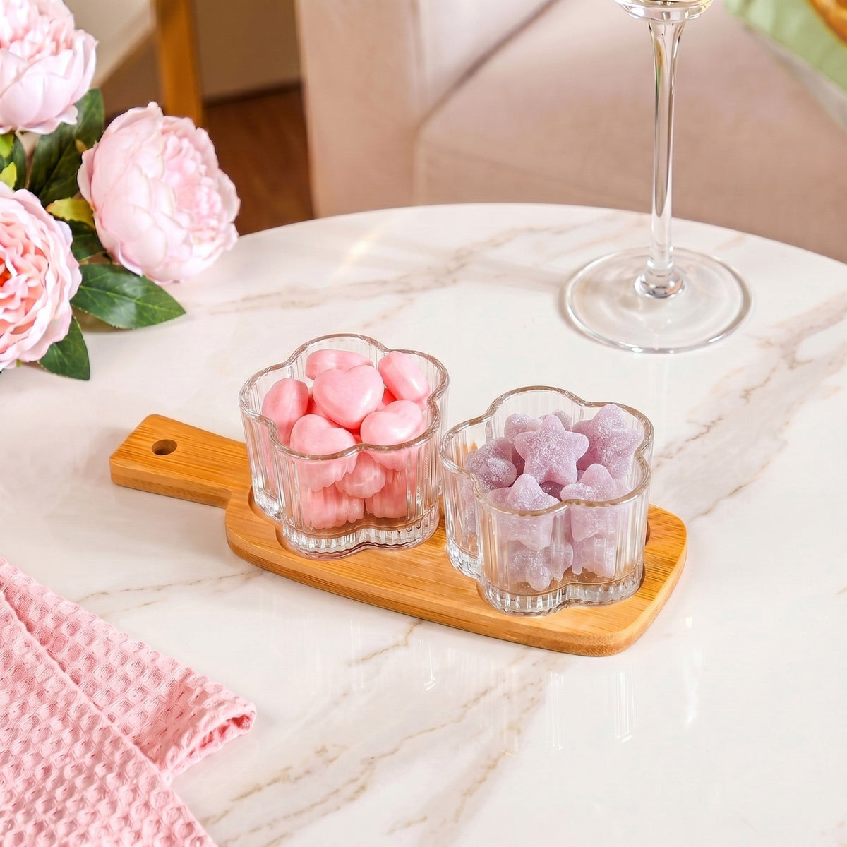 Petalia Platter Set Of 3 Nestasia