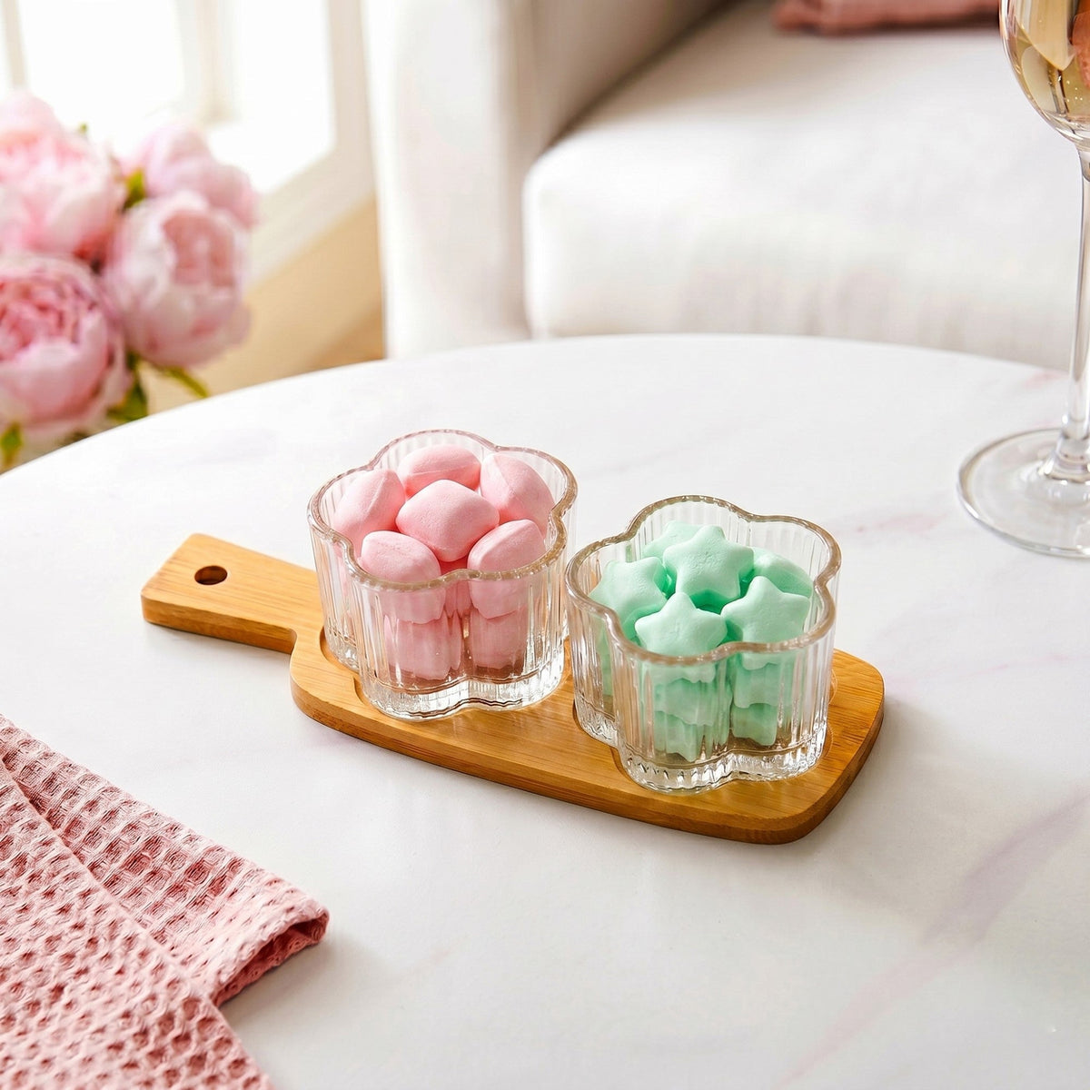 Petalia Platter Set Of 3 Nestasia