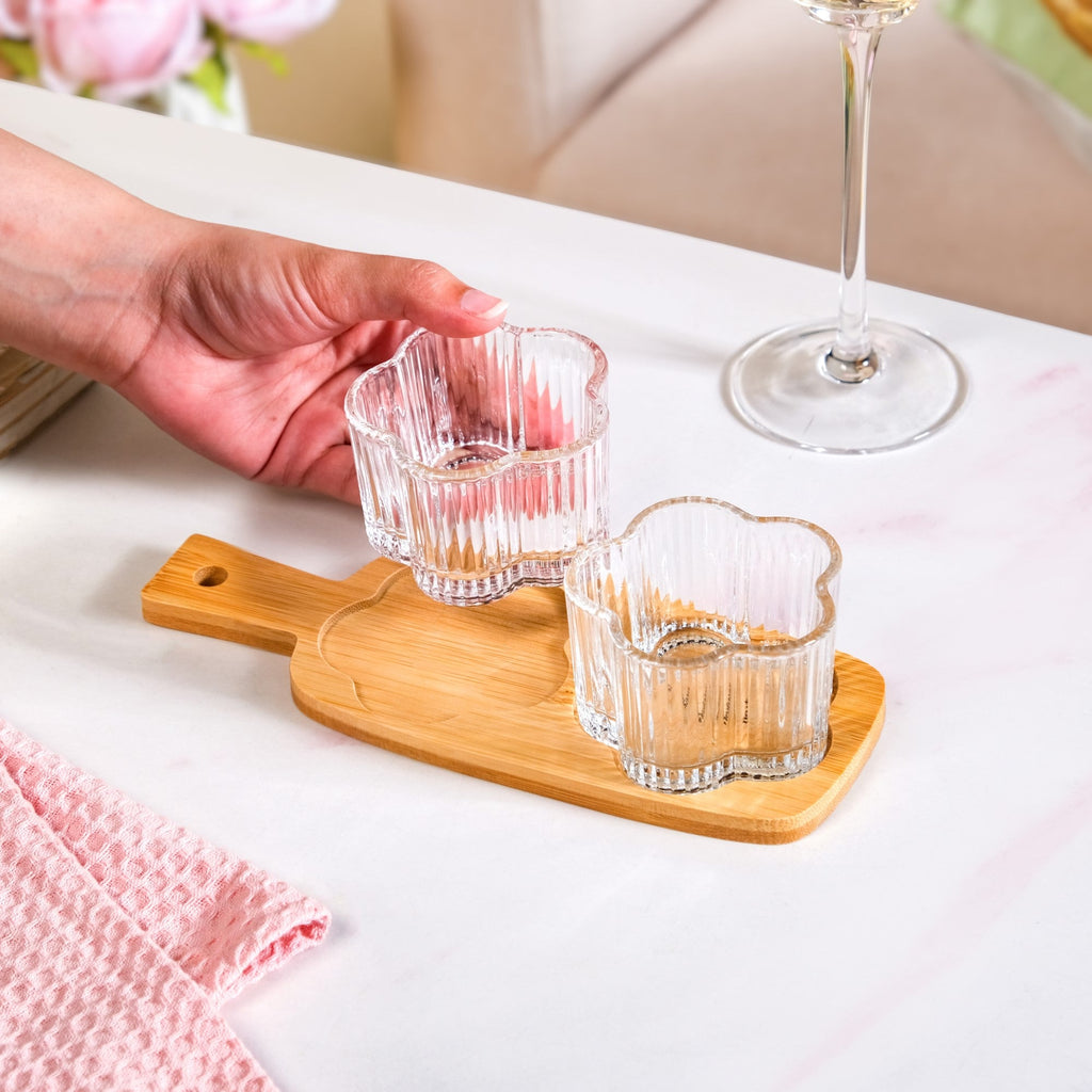 Petalia Platter Set Of 3 Nestasia