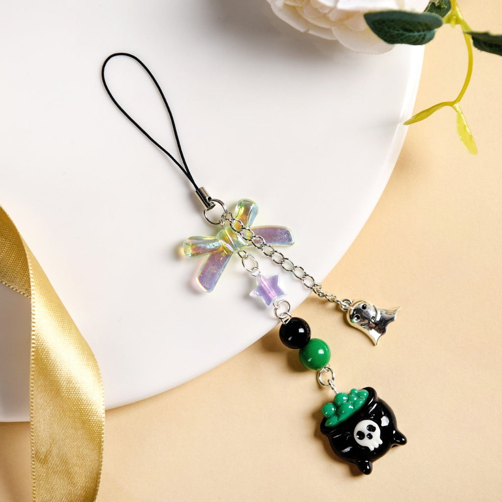 Ghost Cauldron Phone Charm Nestasia