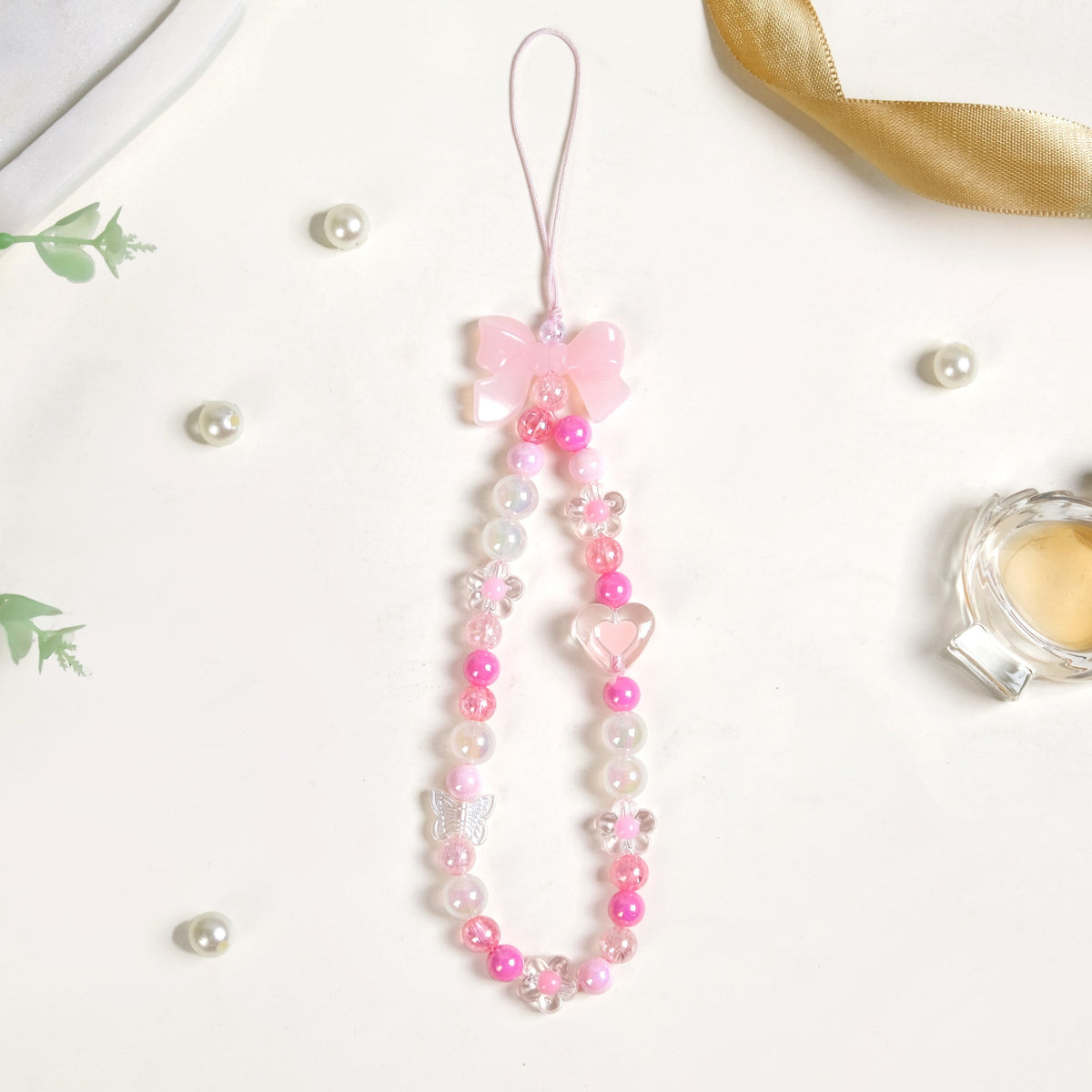 Blush And Bloom Phone Charm Strap Nestasia