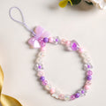 Lavender Blush Phone Charm Strap Nestasia